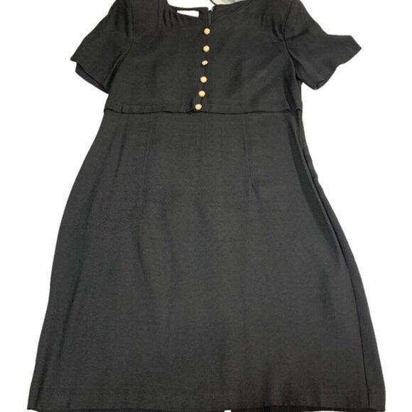 🔴SOLD🔴 FairSet Vintage Black Dress - Picture 1 of 3